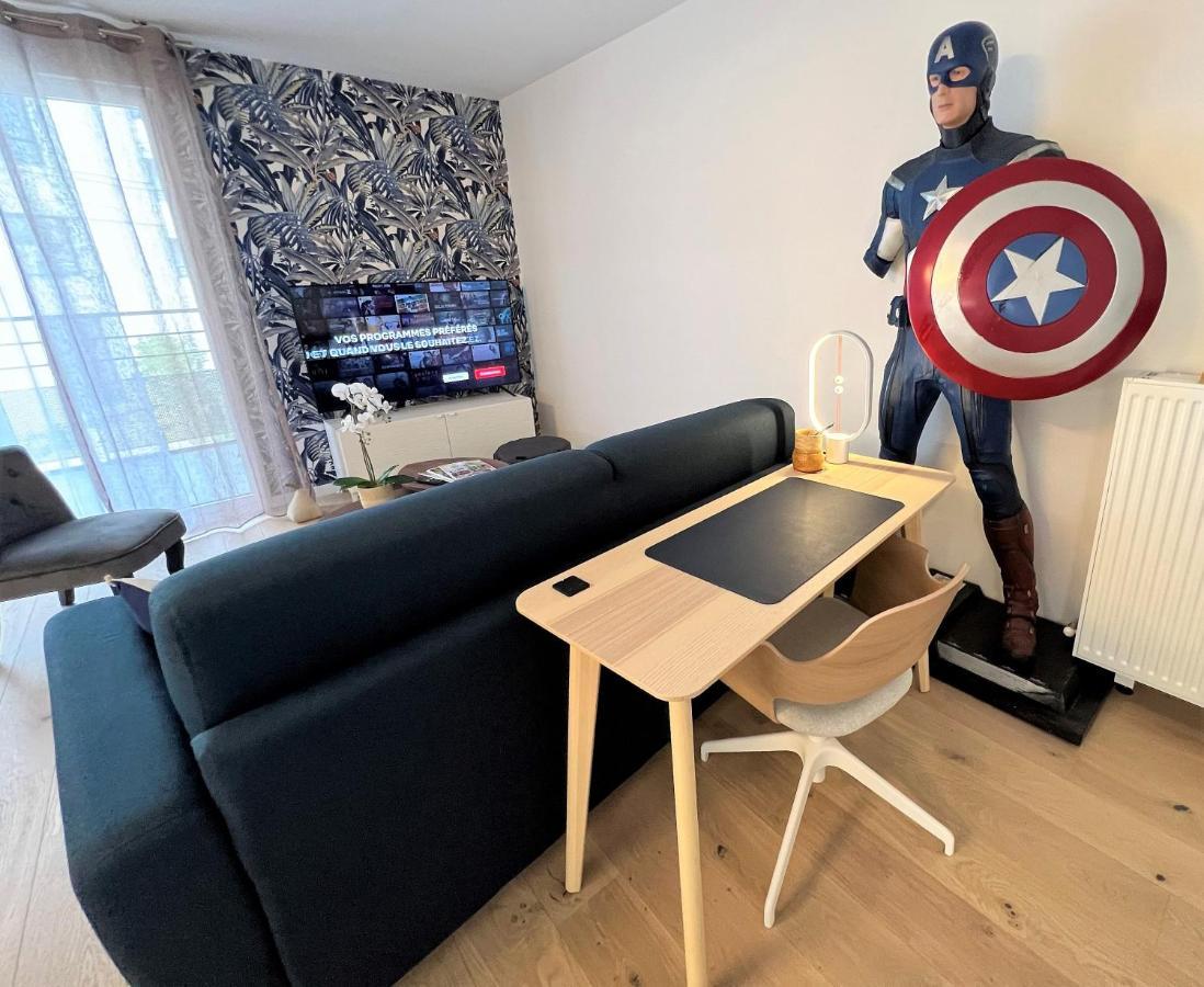 Appartement 6 Pers Val D'Europe - Disneyland Paris - Captain America Шеси Екстериор снимка
