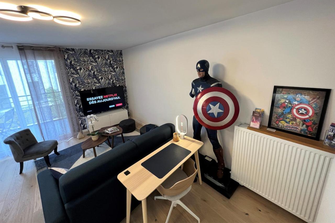 Appartement 6 Pers Val D'Europe - Disneyland Paris - Captain America Шеси Екстериор снимка