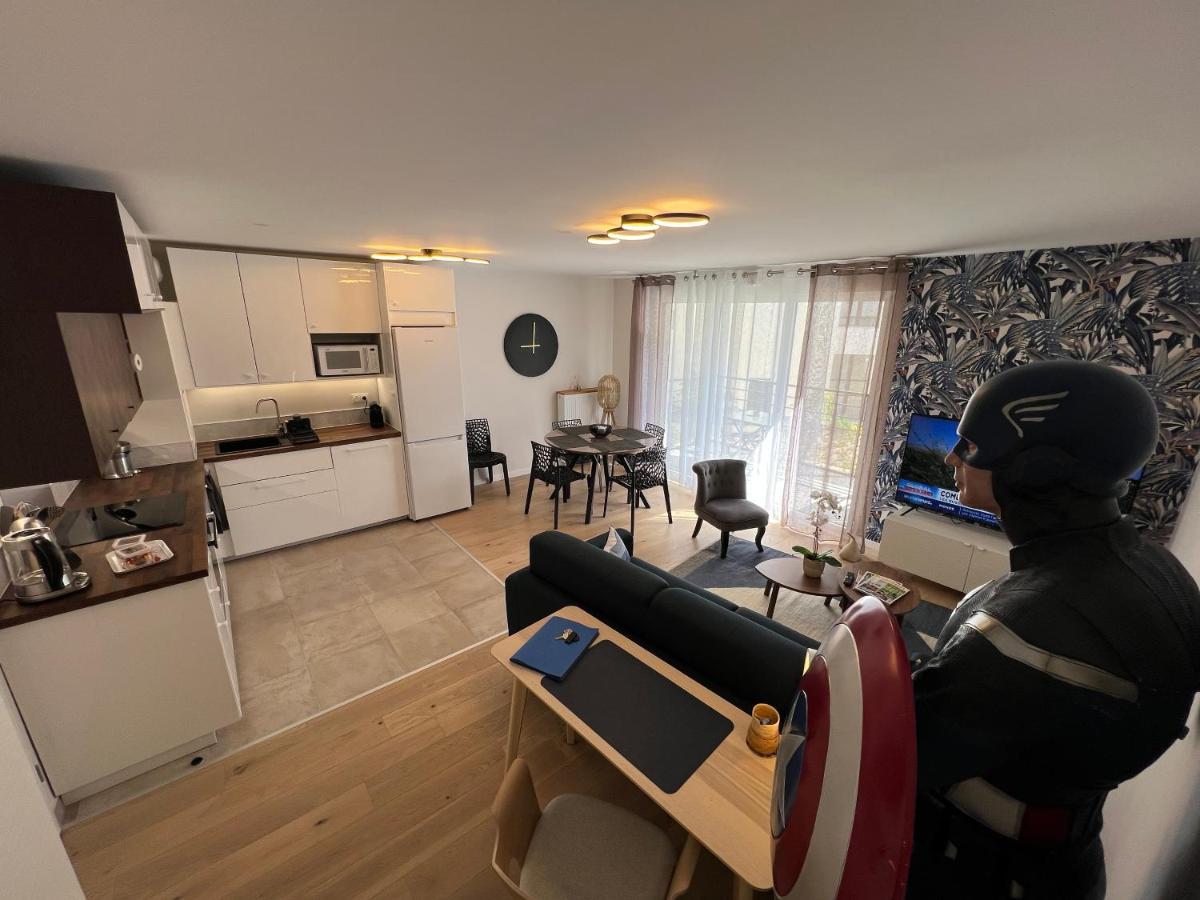 Appartement 6 Pers Val D'Europe - Disneyland Paris - Captain America Шеси Екстериор снимка