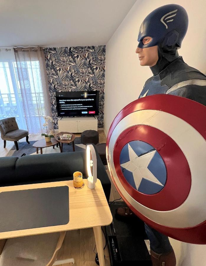 Appartement 6 Pers Val D'Europe - Disneyland Paris - Captain America Шеси Екстериор снимка